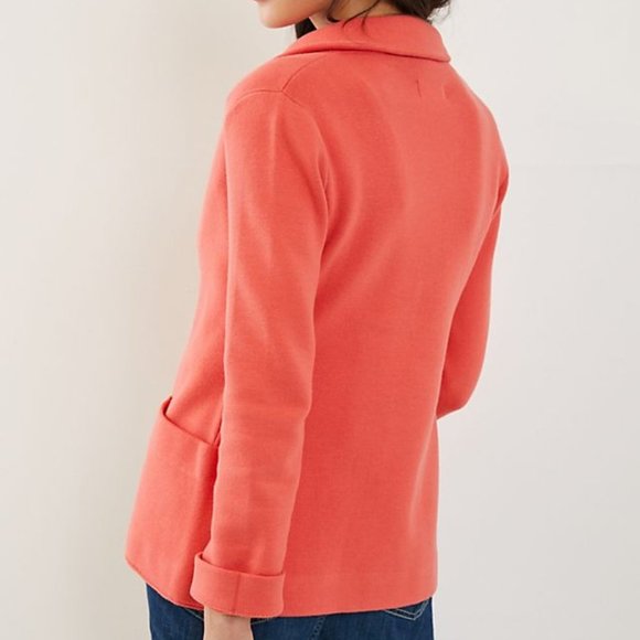 NWT ANTHROPOLOGIE MAEVE BENNI SWEATER-KNIT BLAZER - Picture 4 of 14
